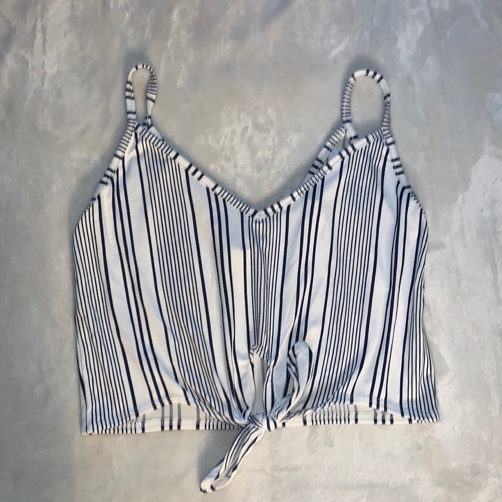 cropped tank top size: s